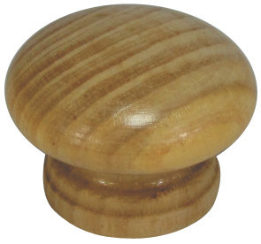 Robustline Cupboard Handles & Knobs Knobs Wooden Knob Cabinet Furniture Knob Premium Hardware for Door Cabinet Window Furniture and Interior Use